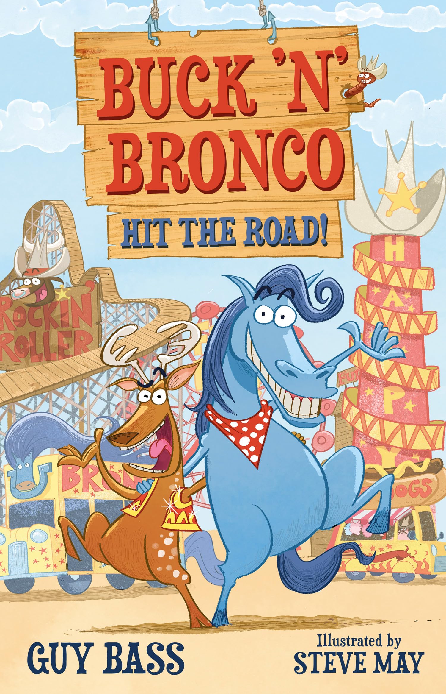 Buck 'n' Bronco: Hit the Road by Guy Bass PAPERBACK 9781781129722