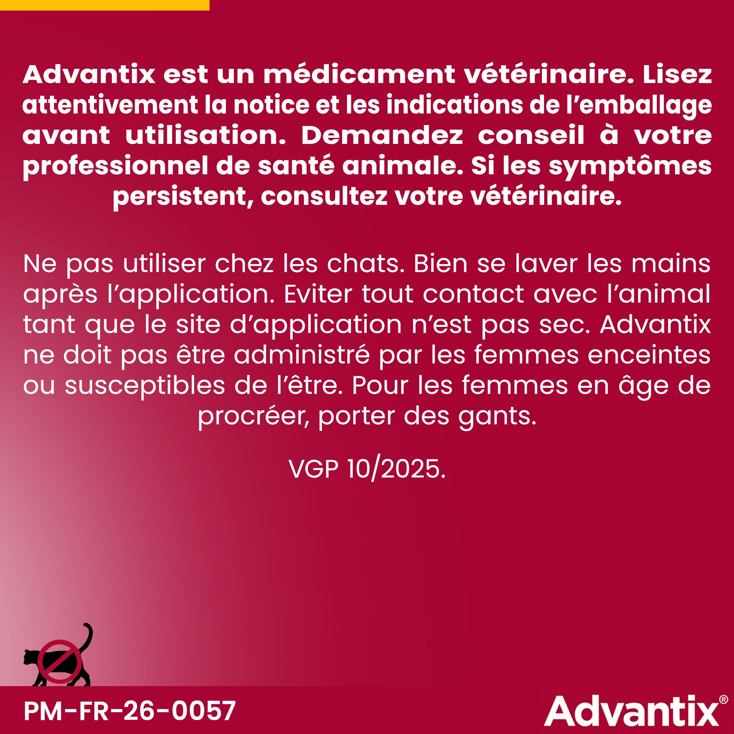 Advantix Très Petit Chien entre 1,5 et 4 kg – Pipettes pour chien contre 6 parasites – Traitement en pipette pour une protection en continu pendant 4 semaines – 6 x 0,4 ml