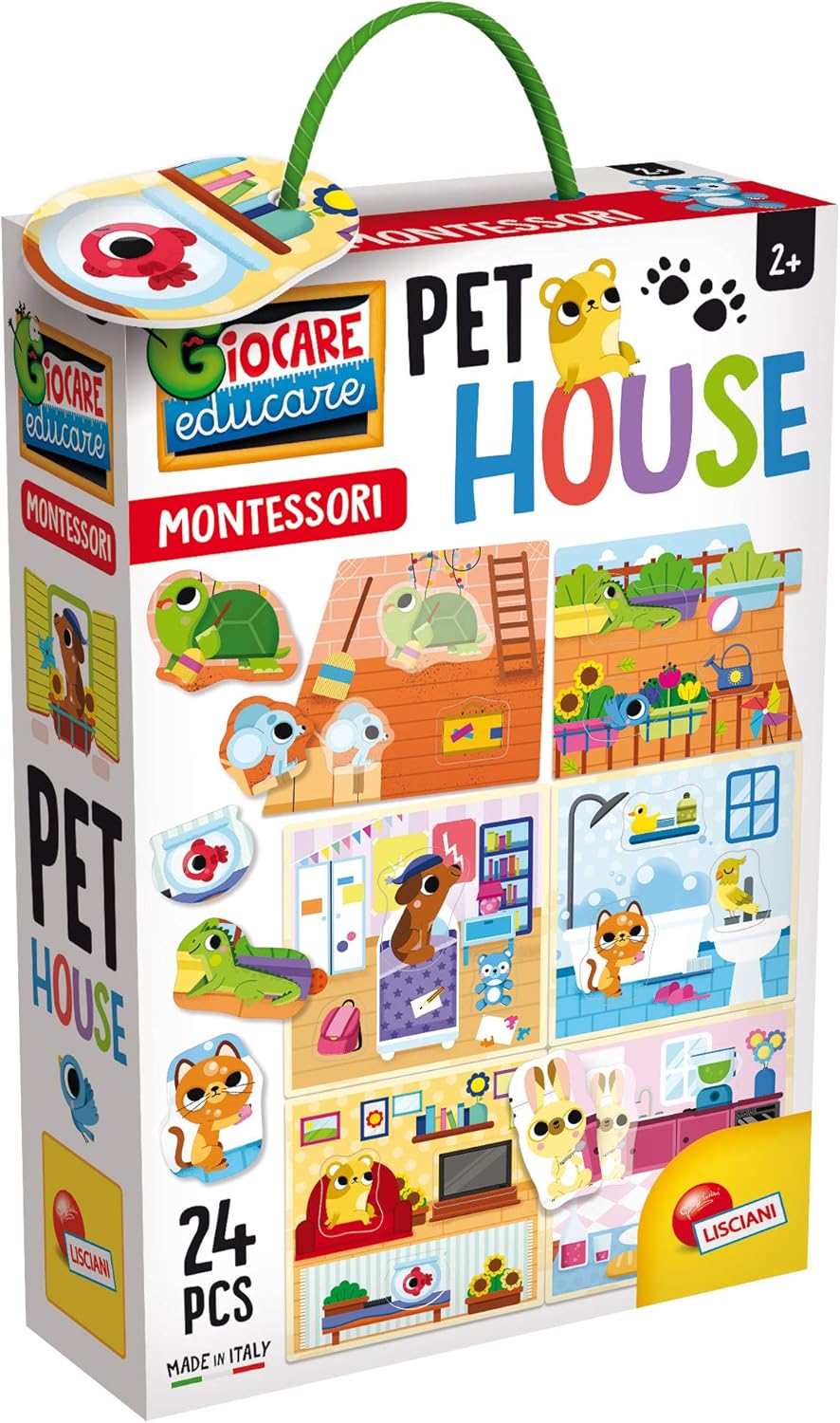Lisciani 80120 Montessori Pet House TopToy