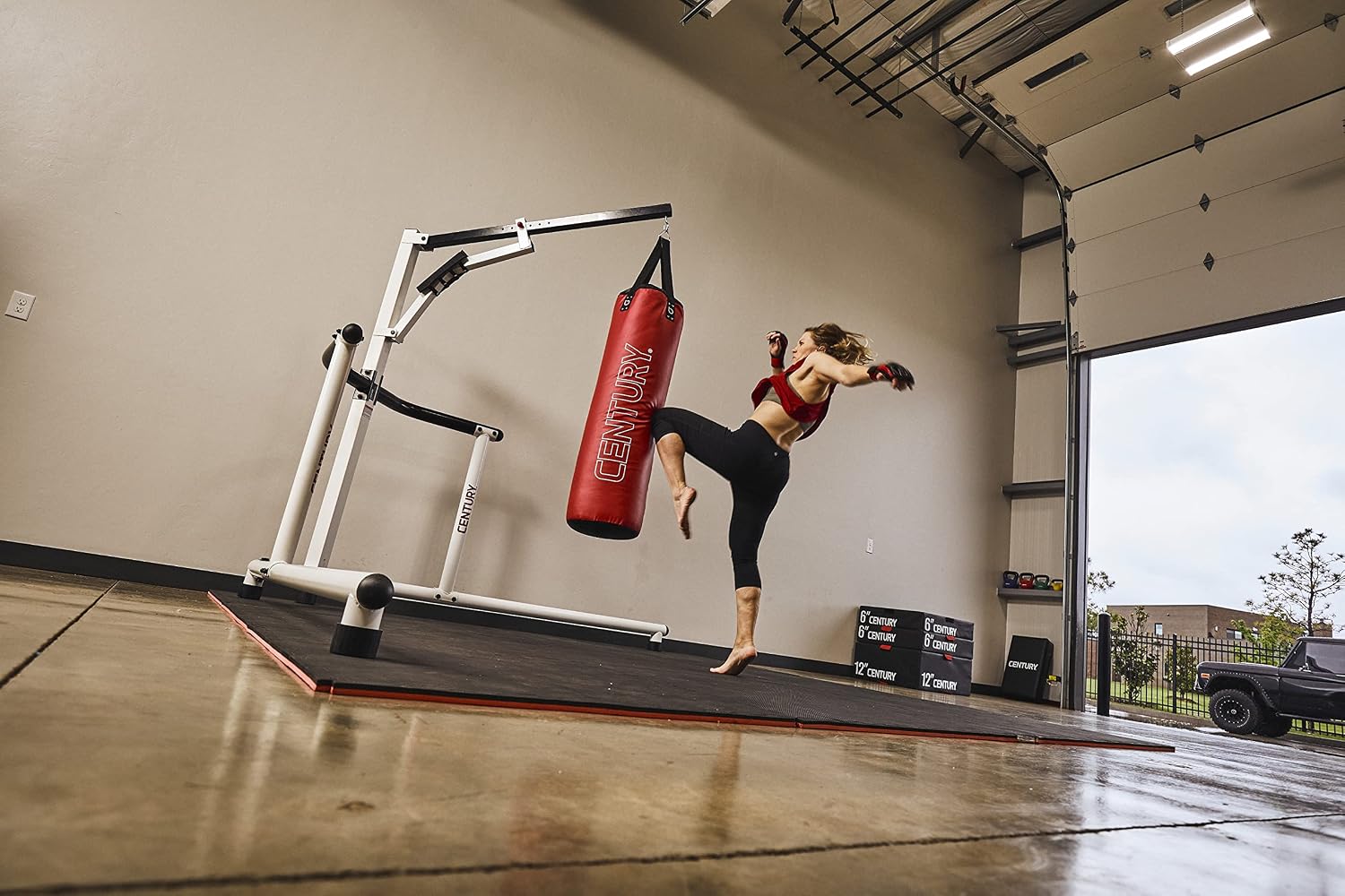 Century Brave 4.0 100lb Punch Bag Red
