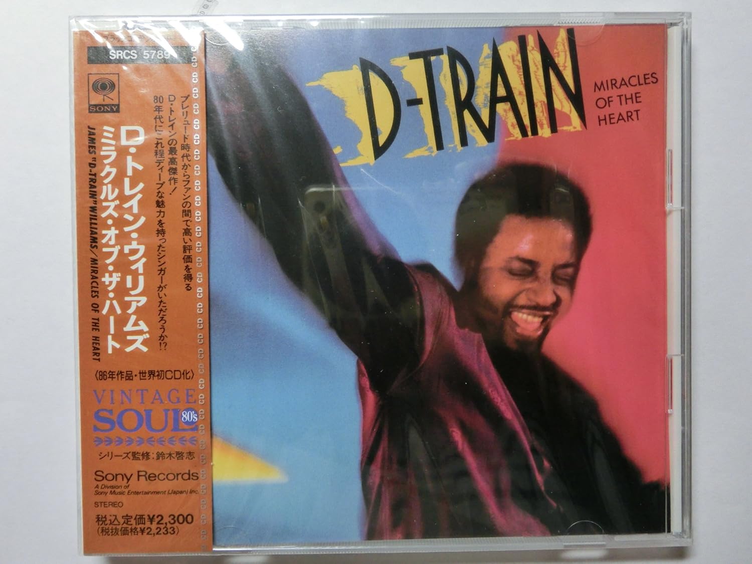 JAMES (D-TRAIN) WILLIAMS JAMES ''D-TRAIN'' WILLIAMS - Miracles Of The Heart - CD