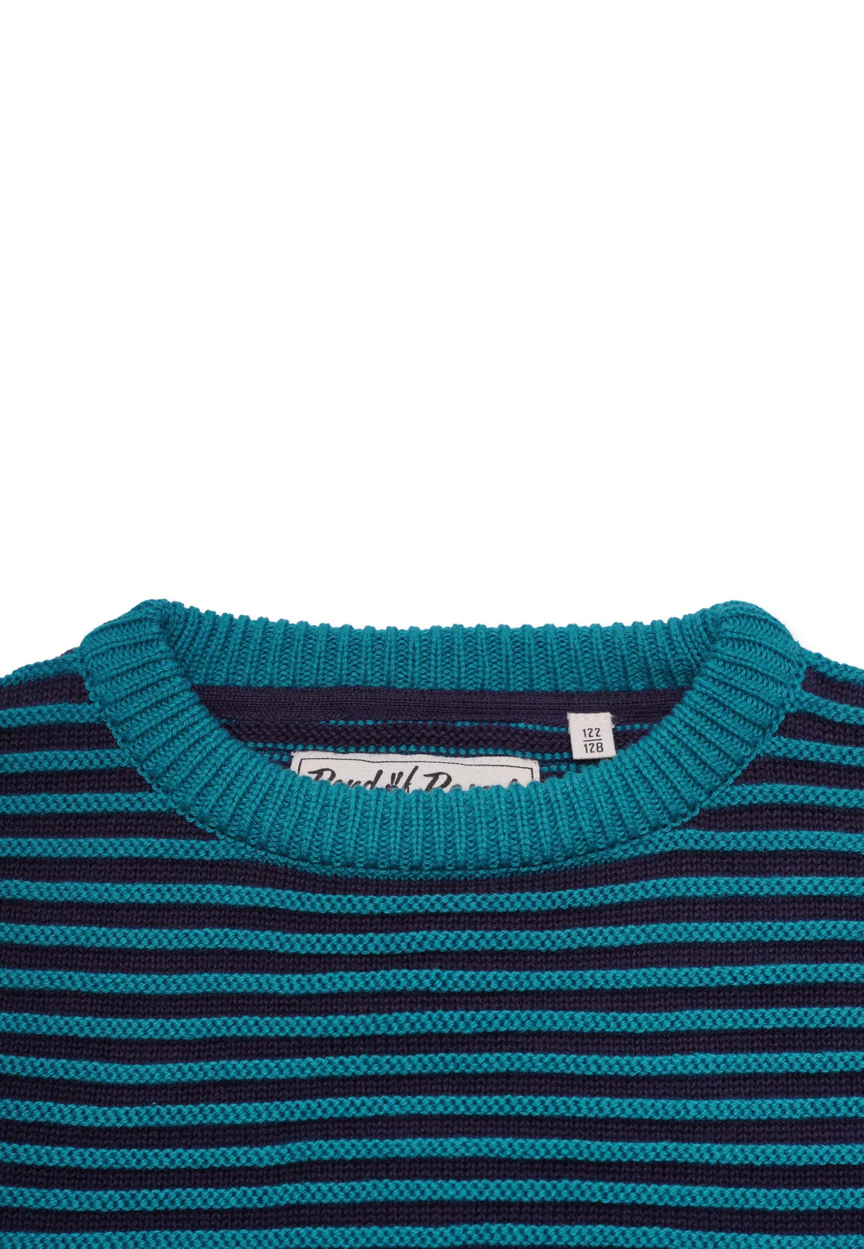 Band of Rascals Kinder Strickpullover 3D Stripe aus Bio-Baumwolle