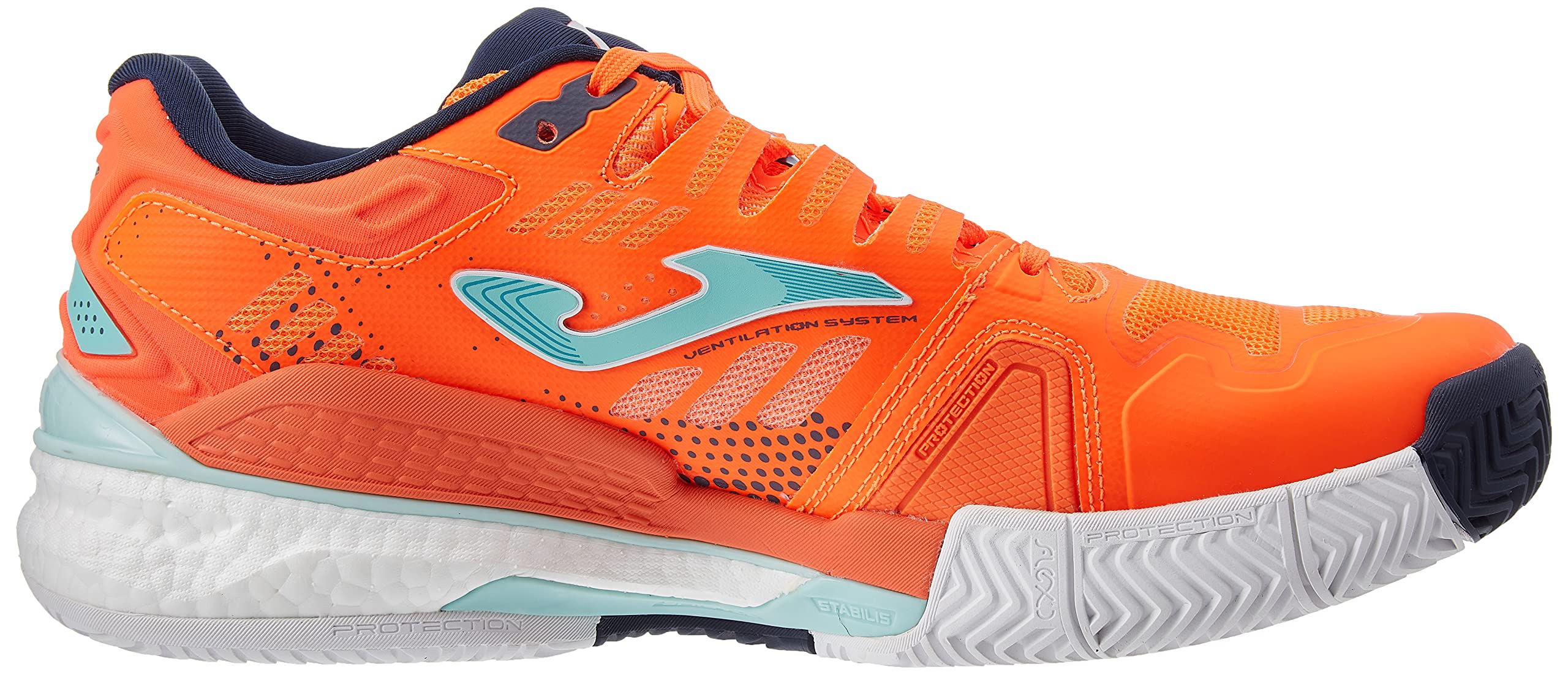 Joma Tslams2108p, buty piłkarskie w pokoju męskim, Kolor: pomarańczowy, 44 EU