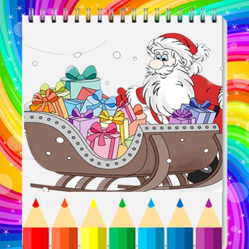 Mandala : Christmas Coloring Book