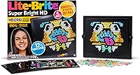 Vista 8 de Lite Brite Super Bright HD, edición Barbie – Pantalla creativa retro iluminada – Juego educativo para niños, mejora la creatividad, regalo