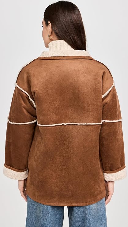 Velvet Womens Albany Lux Sherpa Coat