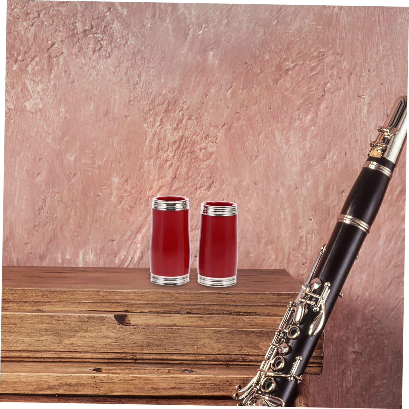 GALPADA 1Pair Compact Pitch Clarinet Tuning Tube of Abs High Pitch Clarinet Accessories for Sound Tuning for Beginners and Professionals Smooth Surface with Air