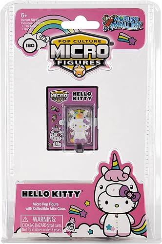 Miniatura 9 de Worlds Smallest Hello Kitty Micro Pop Culture Figuras 5043