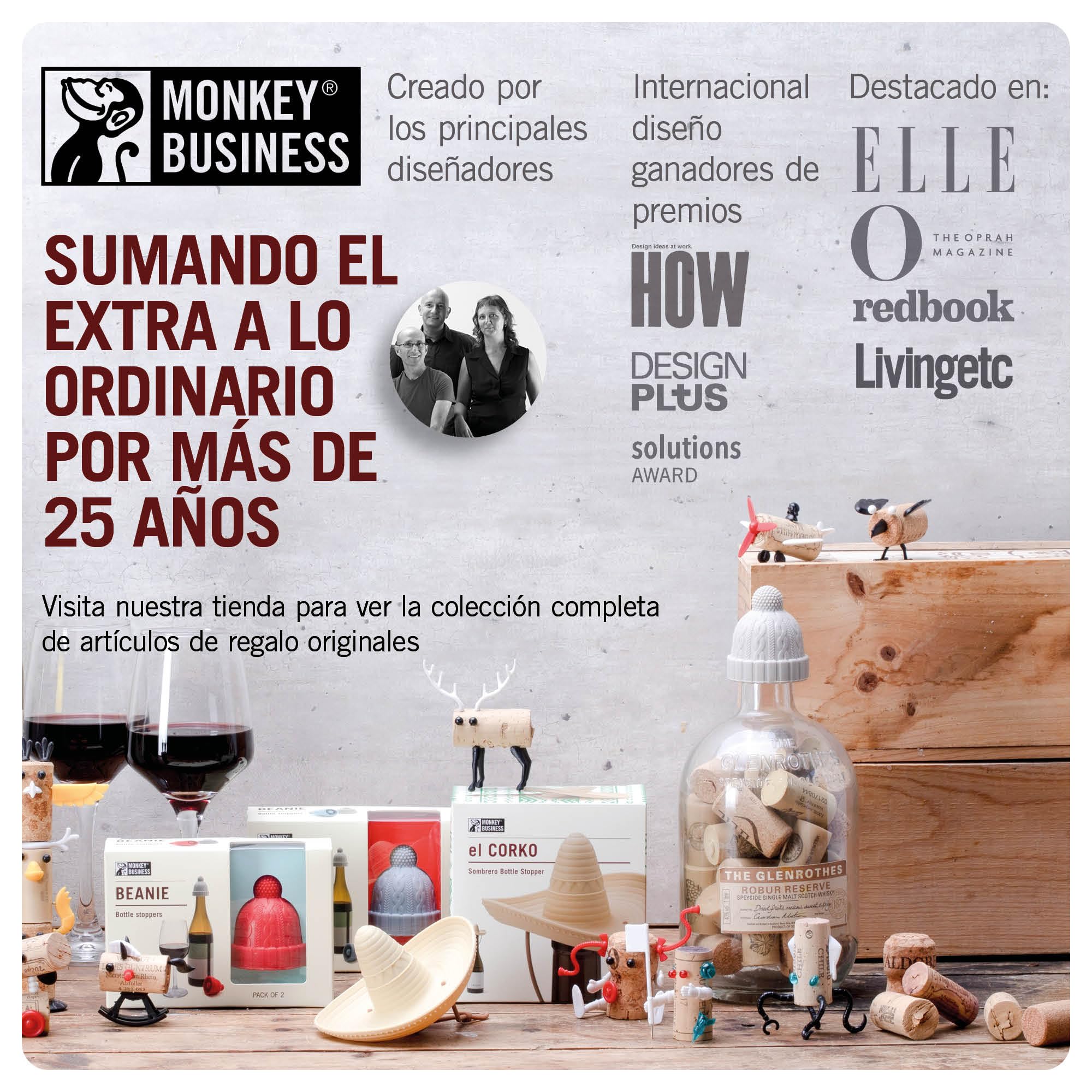 Monkey Business Fill Phil - Desodorante para nevera con bicarbonato de sodio, ideal para regalo