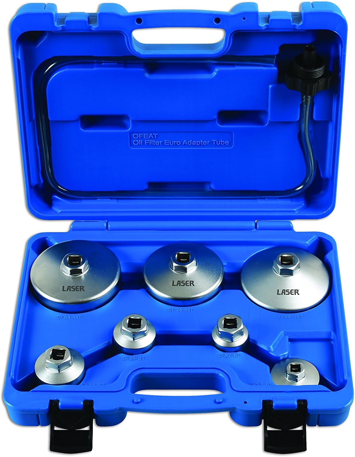 Laser 6932 Oil Filter Wrench Set 8pc