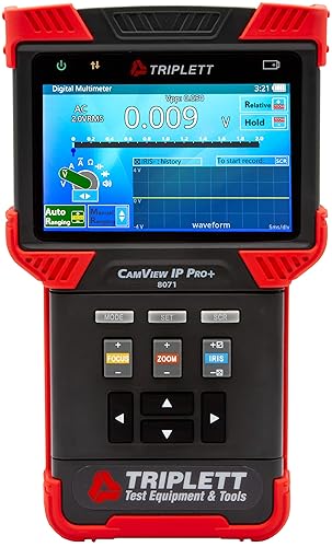 Miniatura 3 de Triplett CamView IP PRO Ruggedized IP & Analog NTSCPAL Camera Tester with Built-in DHCP Server