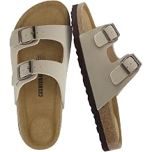 CUSHIONAIRE Lane Kids Sandals, Comfortable Cork Footbed Slide with Adjustable Straps and Supportive Design for Boys and Girls Sandals