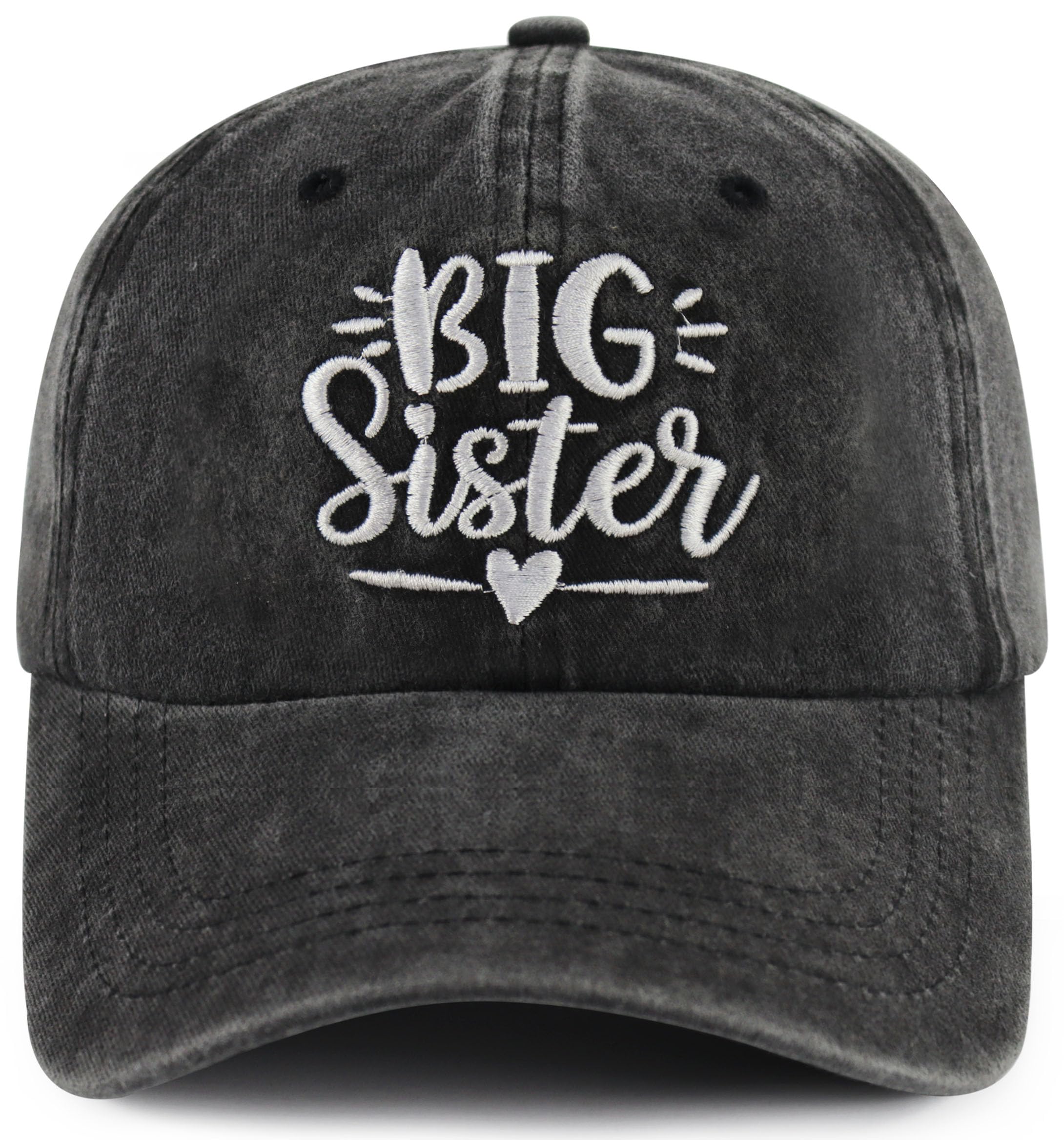 Big Bro Big Sister Hat for Girls Boys Age 3-10, Little Boy Girl Gifts Cap