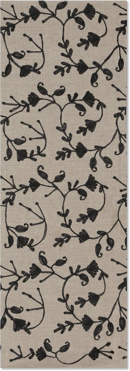 Heritage Lace Bristol 13x36 Runner, Flax