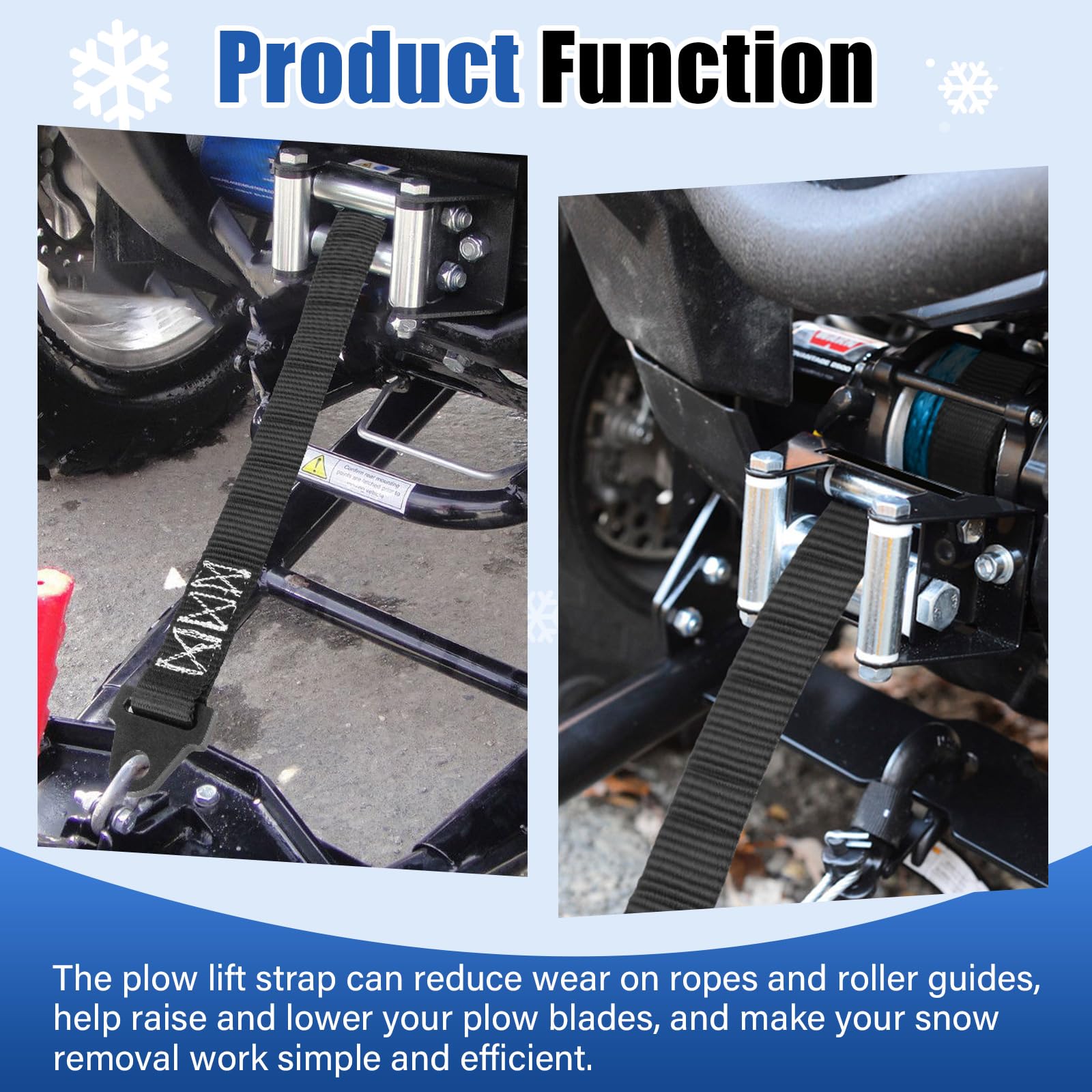 MOOSE UTILITY- SNOW WINCH PLOW STRAP O10-6740 NU