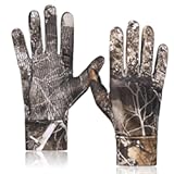 EAmber Camouflage Hunting Gloves Camo Touch Screen Gloves Pro Anti-Slip Lightweight Archery Accessories Hunting Outdoors