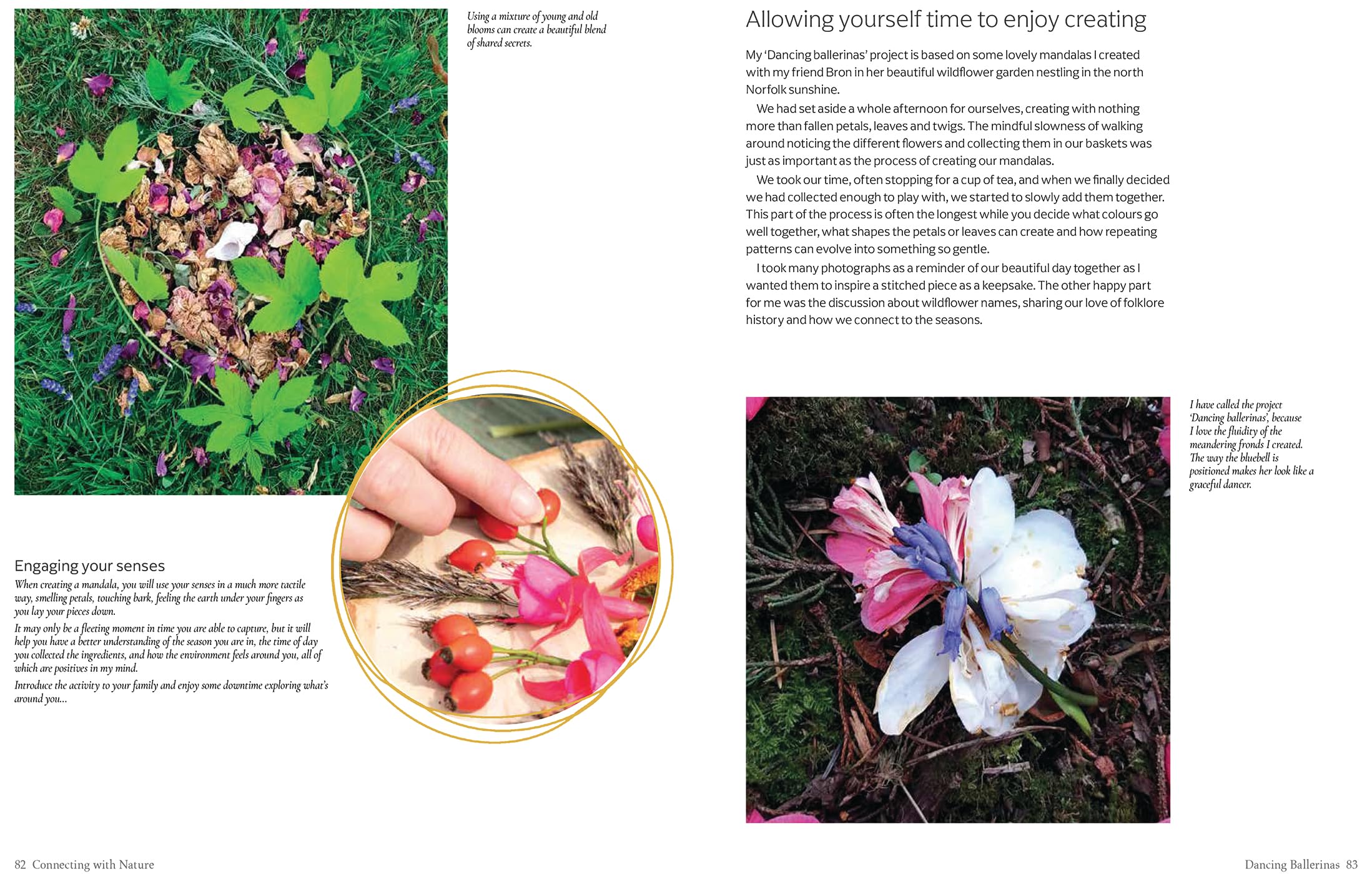 Connecting with Nature: Mindful Stitching and Textile Art Through the Seasons