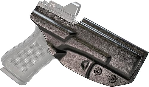 Miniatura 10 de CYA Supply Co. Base Optics Ready (fibra de carbono) dentro de la funda de cintura IWB Veteran Owned Company Fits