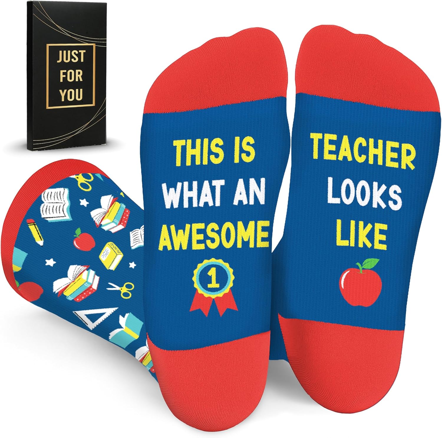 ZAGKOO Gifts for Teachers, Nurses, Bosses, Coaches - Funny Novelty Socks for Men, Women - Christmas, Thank You Gift Ideas - Image 8