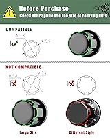 Vista 2 de Llave de Tuercas de Seguridad Estriadas Pequeñas de 6 Puntos Herramienta de Dado para Afinador - Llave de Tuerca de Seguridad de Diámetro Compatible
