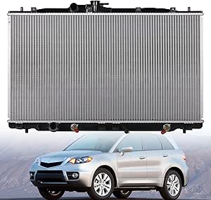 Amazon.com: HZWUPUER Aluminum Cooling Radiator Compatible with 2007 ...