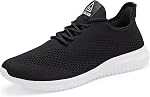 VAMJAM Chaussures de course pour hommes Ultra Léger Respirant Chaussures de marche Non Slip Athletic Mode Sneakers Mesh Workout Casual Sports Shoes