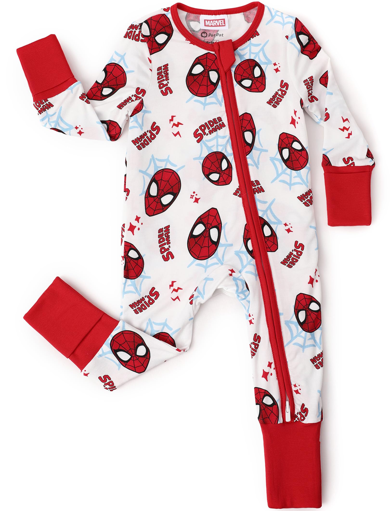 Disney Baby Viscose Made from Bamboo 2-Way Zipper Footie Outfit NB to Inf