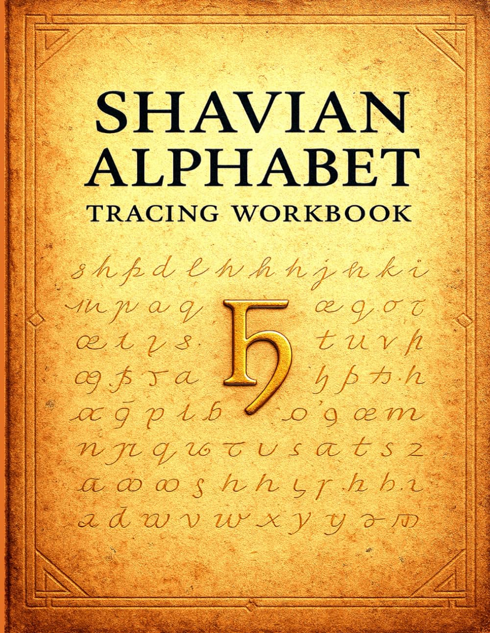 Shavian Alphabet Tracing Workbook: Learn to Read and Write the Shavian Script for Beginners, Kids and Adults: Step-by-Step Letter Tracing with English Pronunciation Guide