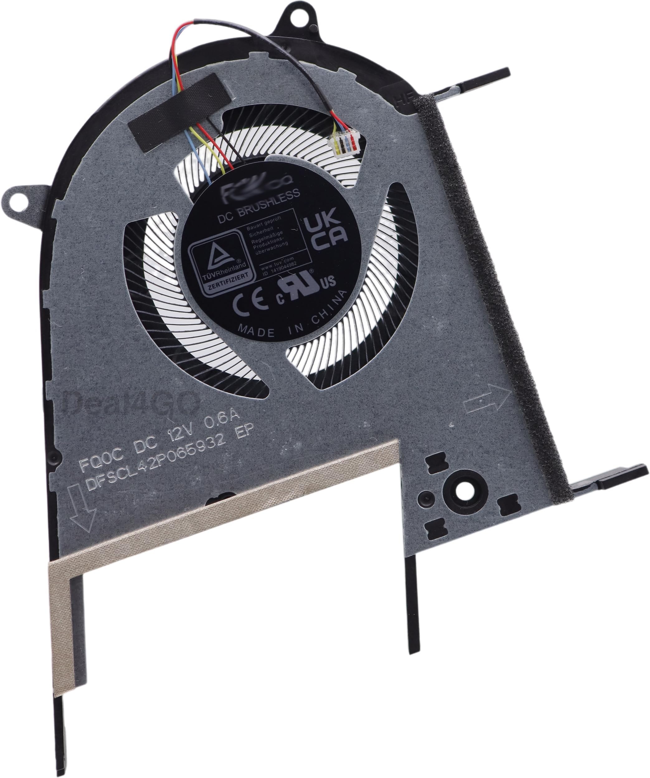 Deal4GO GPU Graphics Cooling Fan 13NB0Z80T03011 Replacement for ASUS Zenbook Pro 14 OLED UX6404 UX6404VI-DS96T UX6404VV-DS94T