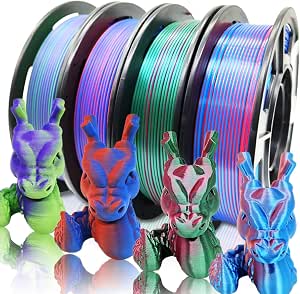 Reprapper 4X 250g Color Pack Dual Color Coextrusion PLA Filament for 3D Printer