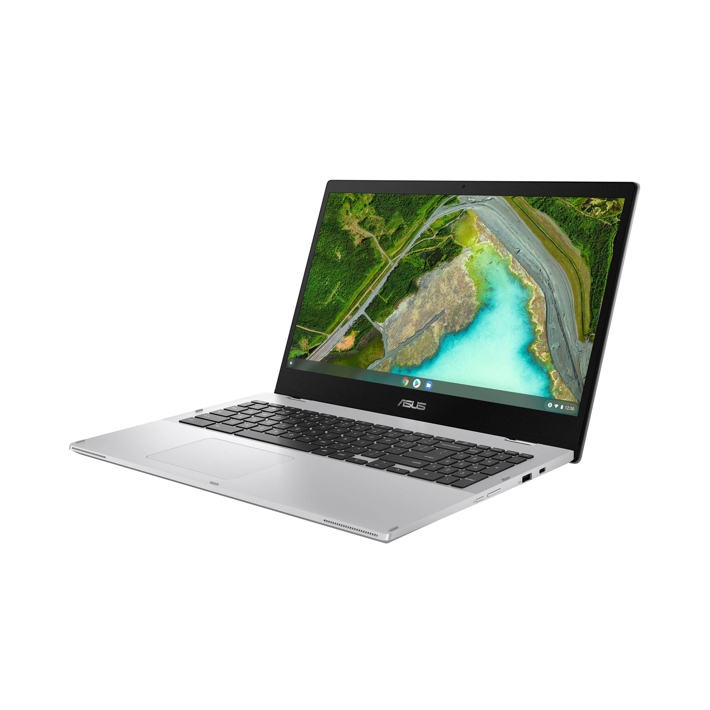 ASUS Chromebook CX1500CKA-NJ0400 15.6 Pouces FHD PC Portable (Processeur Intel Celeron N4500 2.8 GHz, 8GB LPDDR4X, 128G eMMC, Intel UHD Graphics, Chrome OS) - Clavier AZERTY
