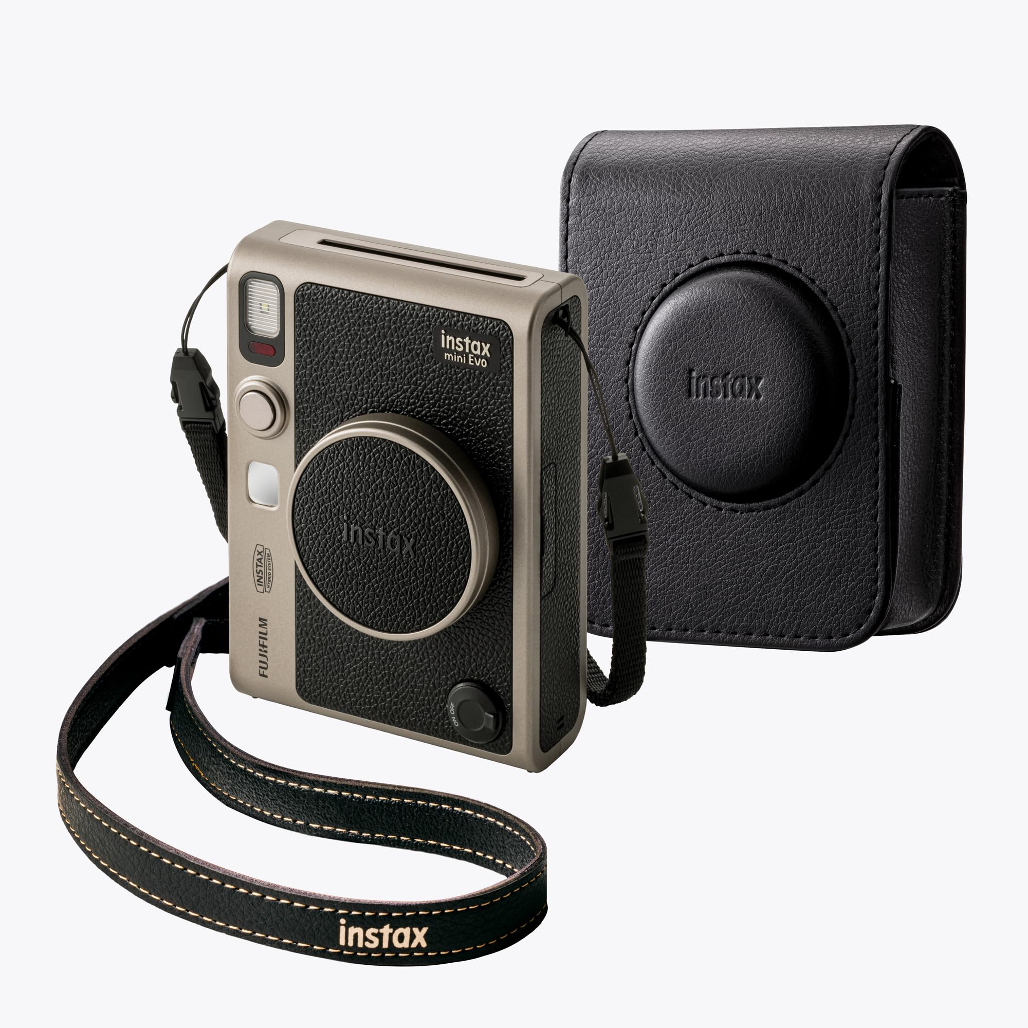 FUJIFILM INSTAX Mini EVO Titanium Gold Bundle : Amazon.ca FUJIFILM INSTAX Mini EVO Titanium Gold Bundle : Amazon.ca