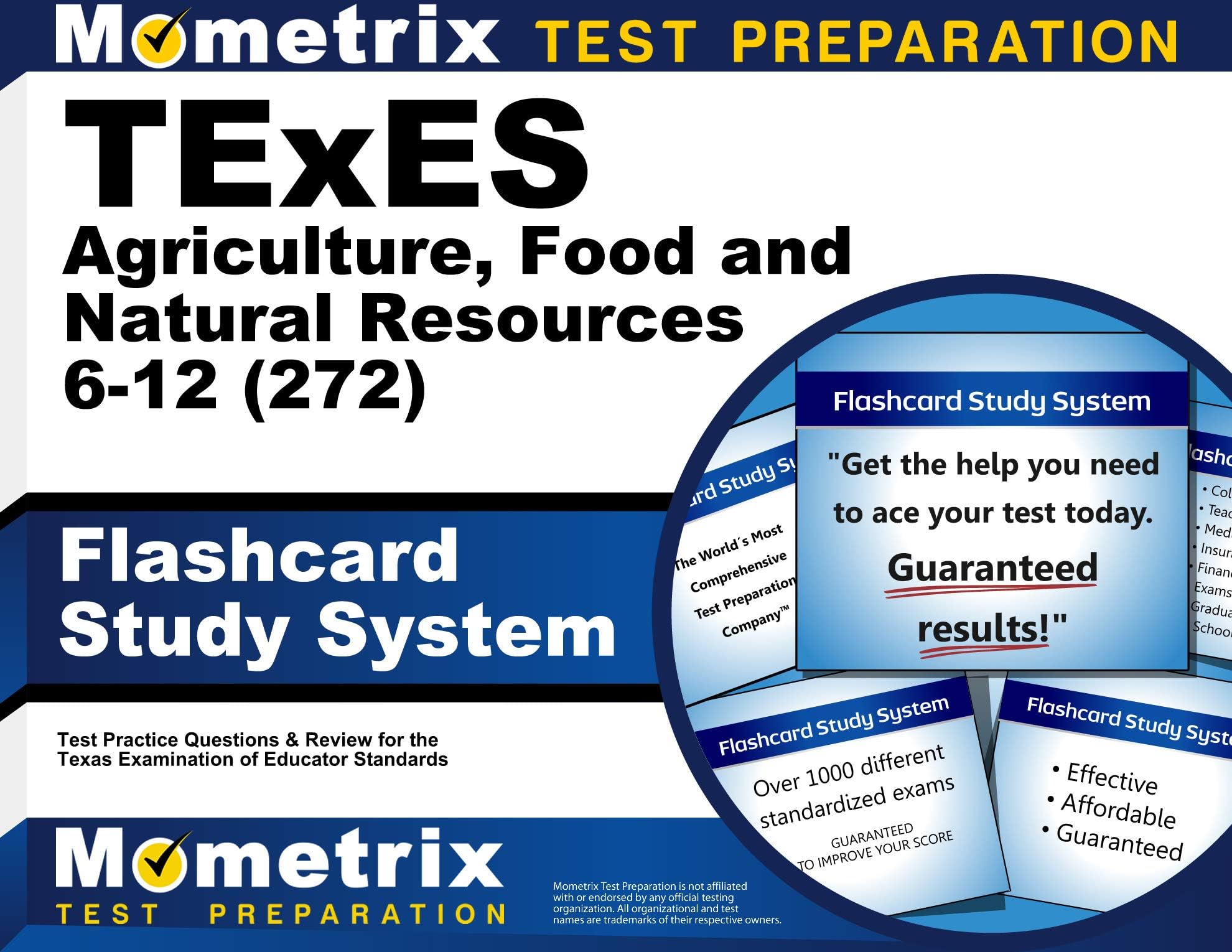 TExES Agriculture, Food and Natural Resources 6-12: TExES Test Practice Questions & Review for the Tex Cards – 24 October 2016