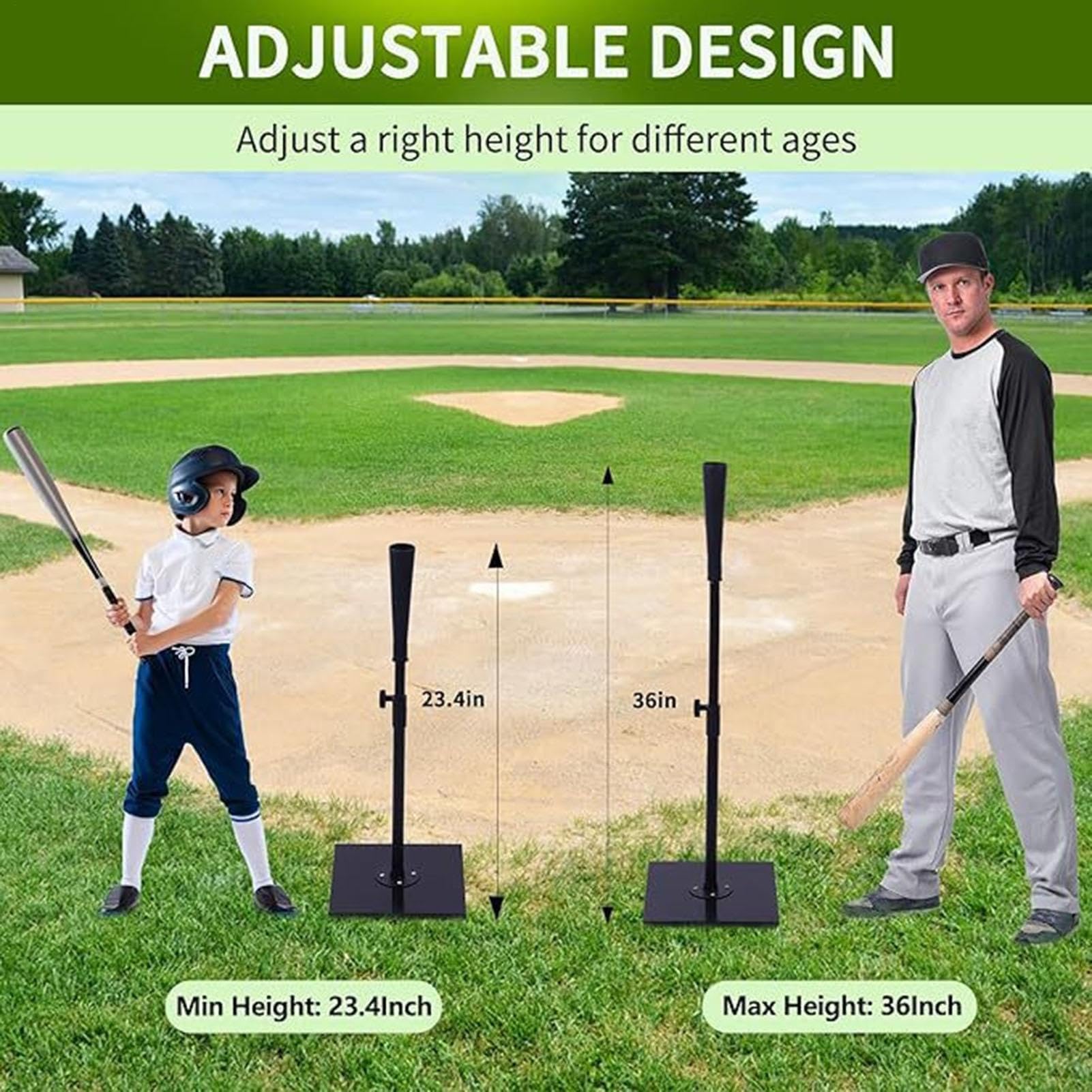 Koszulka do odbijania baseballu dla dorosłych,Koszulka do odbijania | Ciężki Sprzęt treningowy do softballu Trener baseballu Trene
