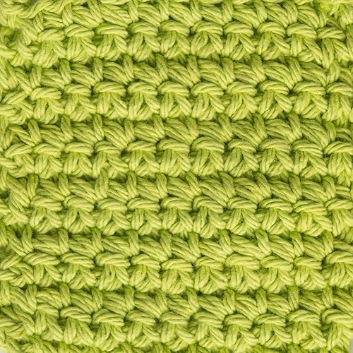 Miniatura 4 de Lily Sugar'n Cream - Paquete de 6 hilos de algodón 100% con marcadores de puntada Bella's Crafts (mezcla verde)