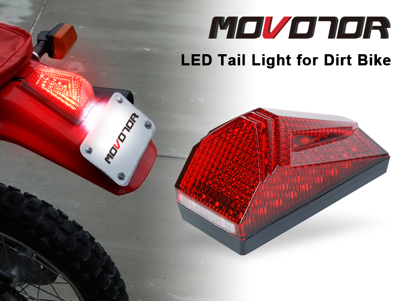 Amazon.com: MOVOTOR LED Tail Light Compatible with Dirt Bike Honda