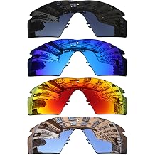 Set of 4 Lenses Replacement for Oakley Si M Frame 3.0 OO9146 Sunglass Combo Pack