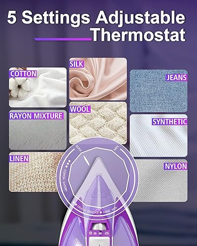 Vista 9 de Home Steam Iron Bundle Set, Efficient Ironing, Easy to Carry, Suitable for All Kind of Garments