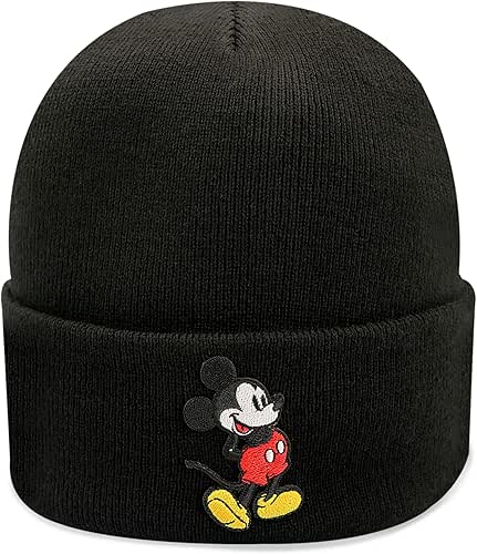 Disney Mickey Mouse Knit Light Winter Beanie Hat for Men