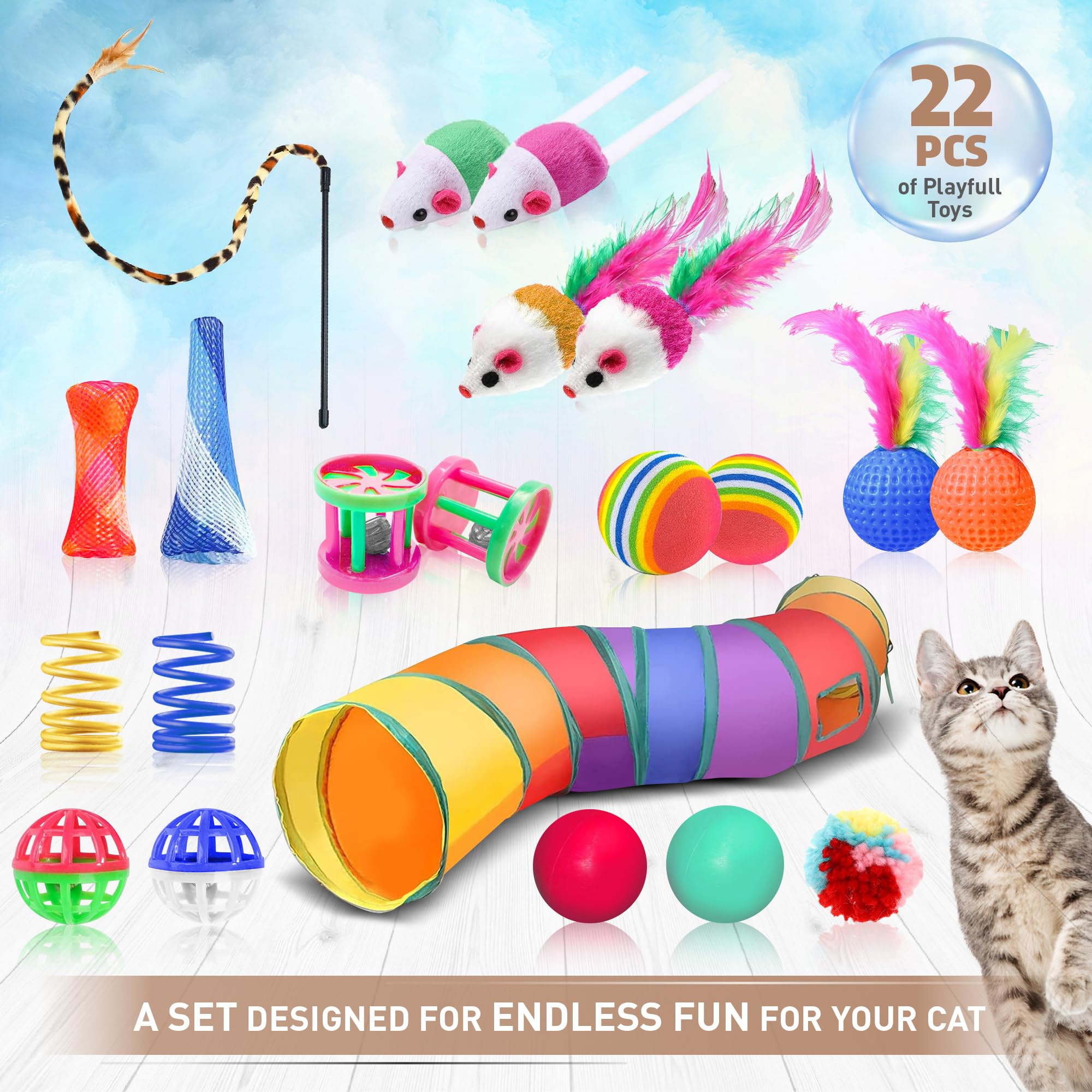 ◆Cat◆ Electric cat toy Twisting Tank White - Laroy Group