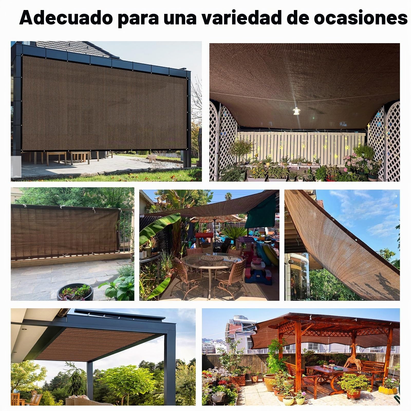 Red de Sombra 3x6m con Ojales, Malla Sombra 95% UV Toldo Vela de Sombra, Red de Sombra Al Aire Libre para Invernadero, Jardín, Pérgola, Patio Césped