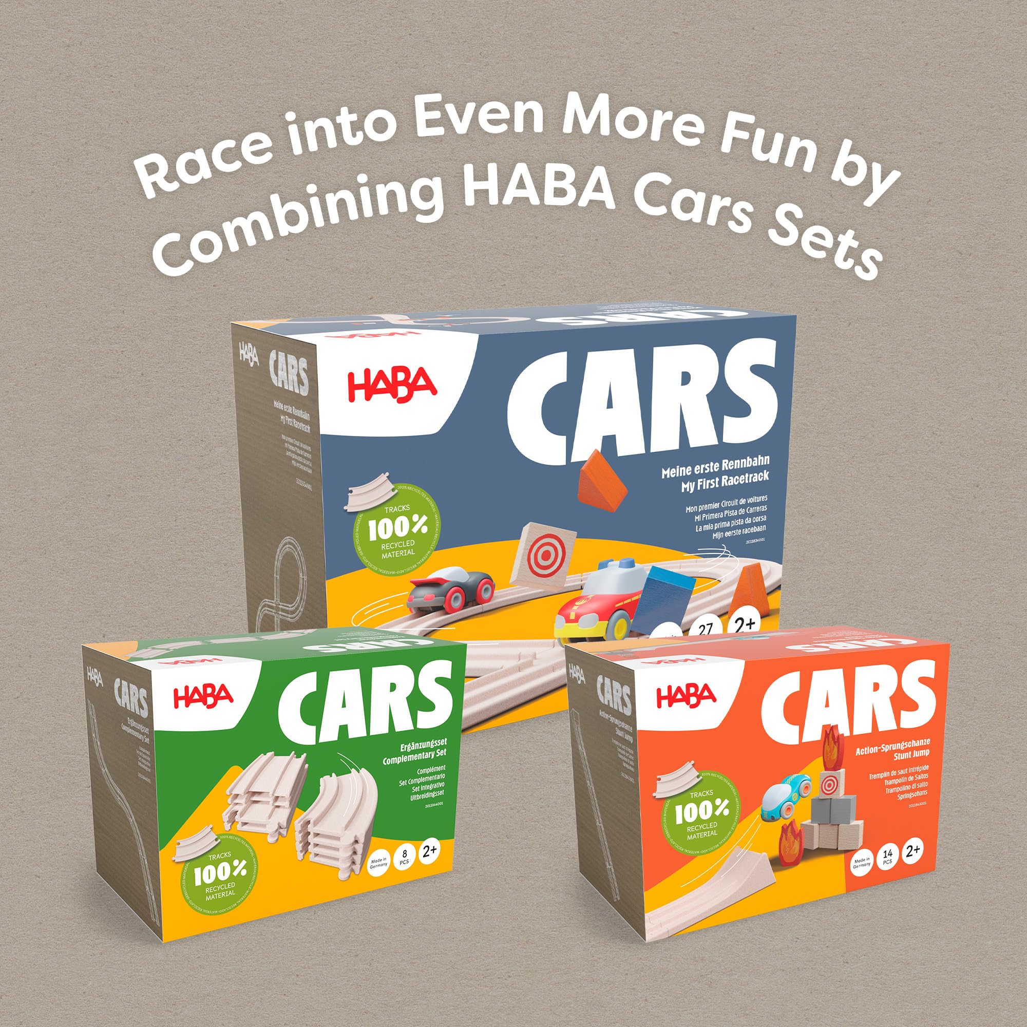 HABA Cars Action Sprungschanze