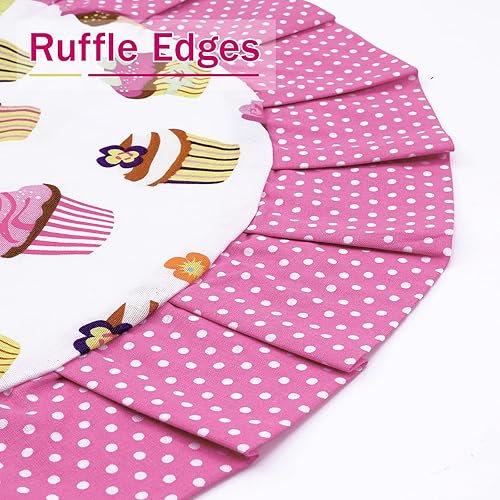 Miniatura 8 de ASPMIZ Delantal para cupcakes, Rosado