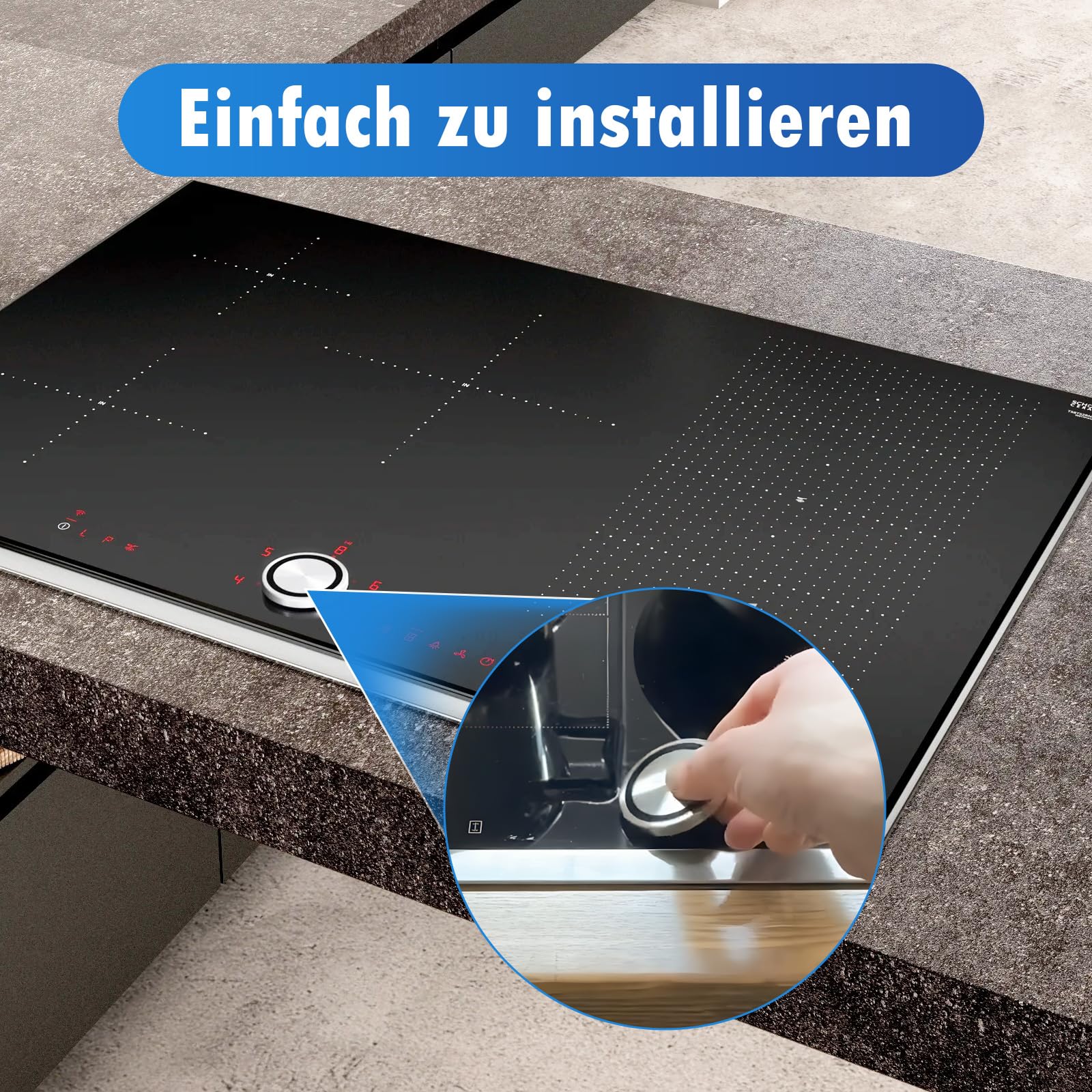 LUTH Premium Profi Parts Twistpad Bedieningsknop compatibel met Siemens Neff voor Kookplaat Magneet 10004928 00636170 LUTH Premium Profi Parts Twistpad Bedieningsknop compatibel met Siemens Neff voor Kookplaat Magneet 10004928 00636170