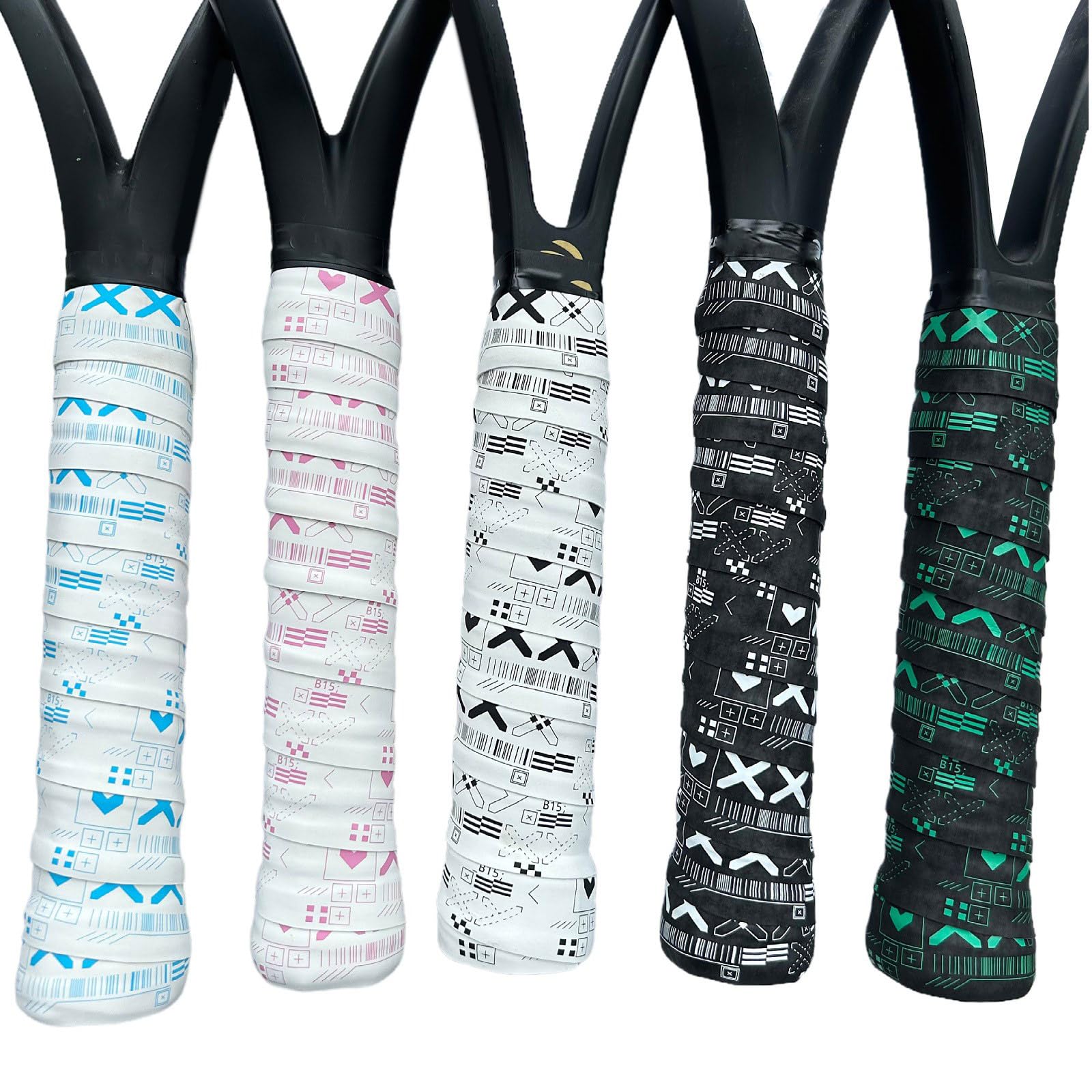 Uqezagpa Rouleau De Grip Pour Badminton – Ultra Absorbant, Antidérapant Et Super Confortable Pour Raquette