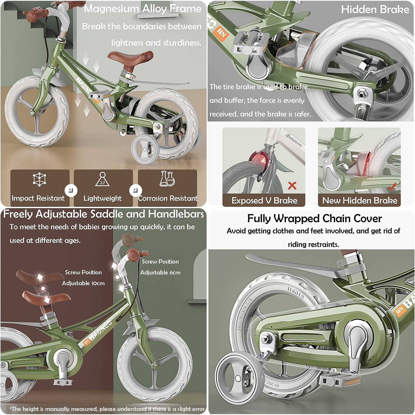 Amazon.co.jp: 子供用自転車 12 14 16インチ 2 3 4 5 6 7 8歳の男の子