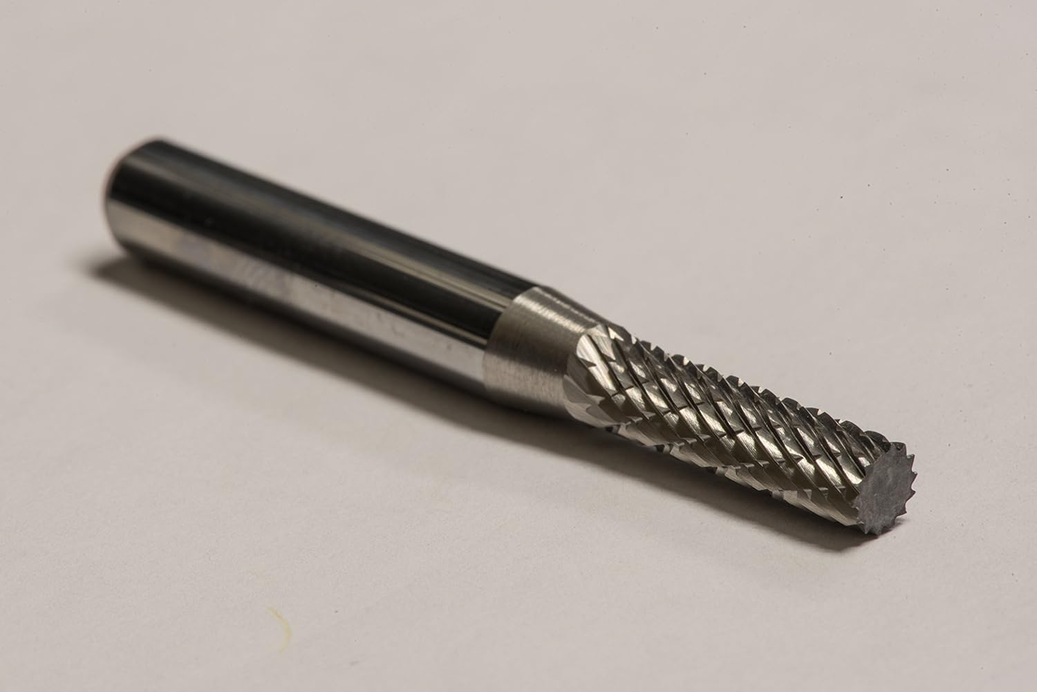 10051 Micro Grain Solid Carbide Cylindrical Burr Double Cut Shape A SA-14 1/4" Shank 3/16" Head 5/8" Cutting Length 1-Pack