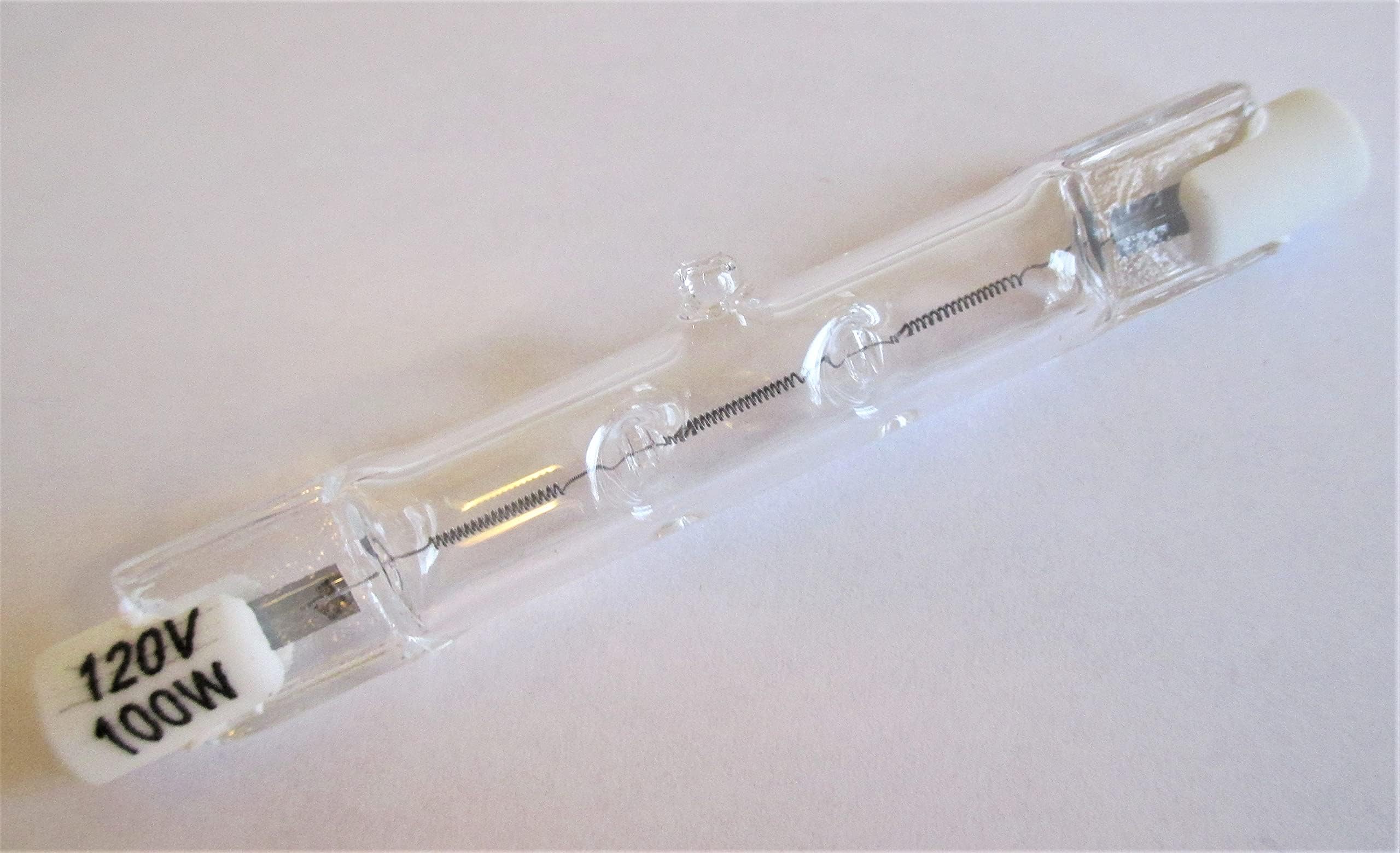 100W Type-J 3 Inch 78mm T3 R7S RSC Quartz Double Ended Contact 120V (4/Pack)