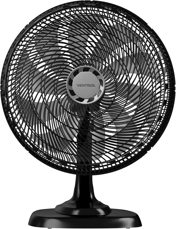 Ventisol ventilador de mesa turbo 10p 40 cm pr/cz 127v