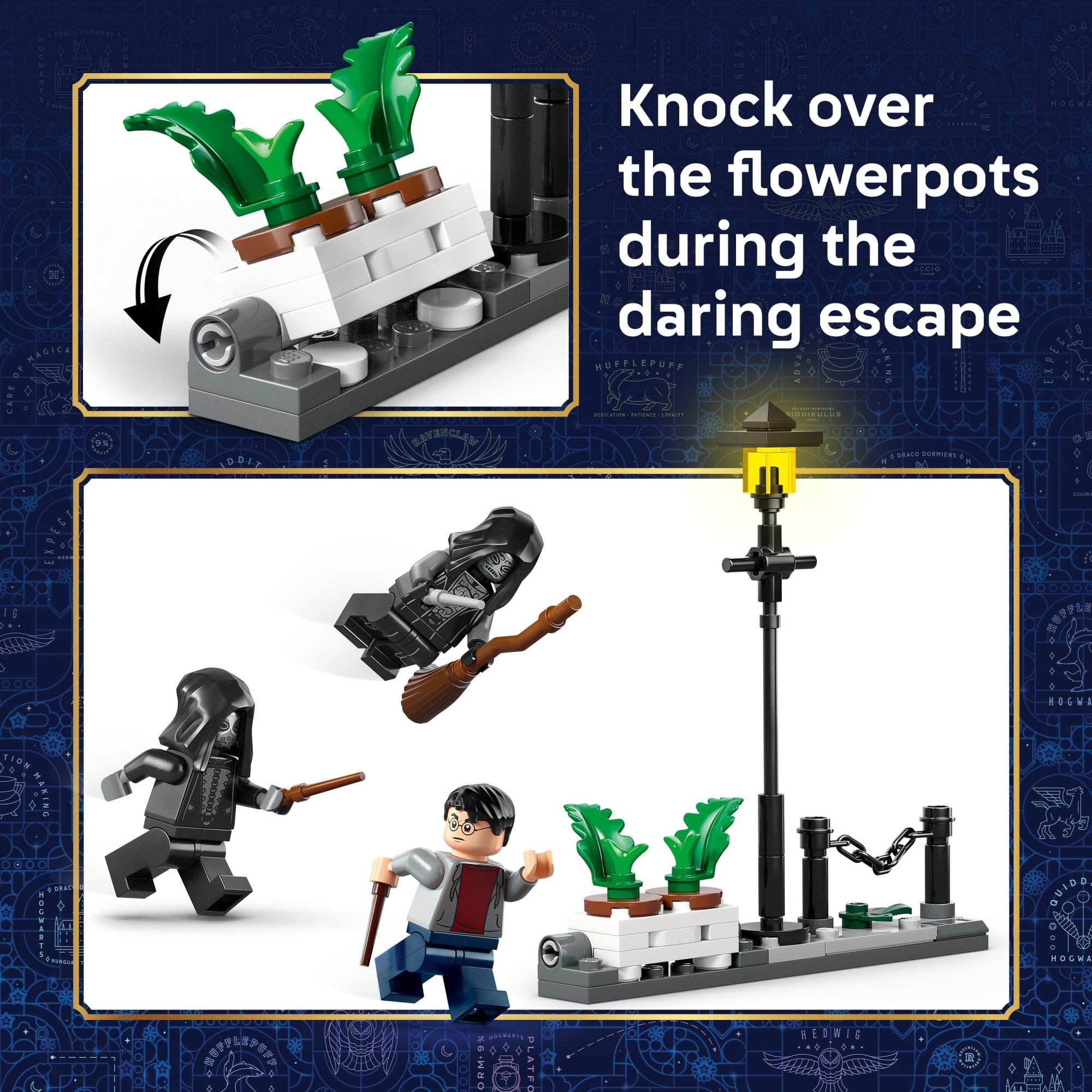 Amazon.com: LEGO Harry Potter Hagrid & Harry's Privet Drive Escape